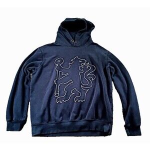 Chelsea Official Merchandise Royal Blue Pullover Hoodie Size L Soccer Football